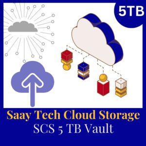 Saaytech Cloud Storage SCS 5 TB - The Ultimate Data Management Solution.