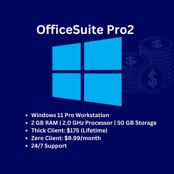 OfficeSuite Pro2 Windows 11 Workstation